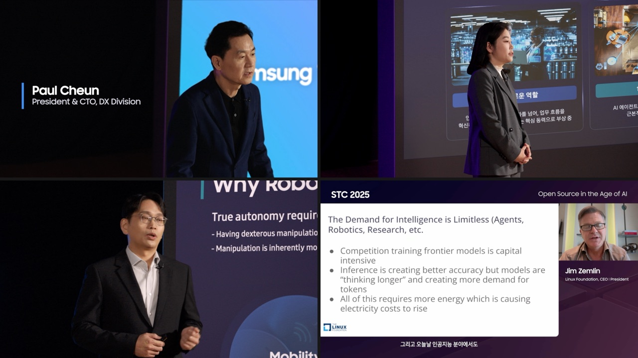 Video still: Samsung Tech Conference 2025